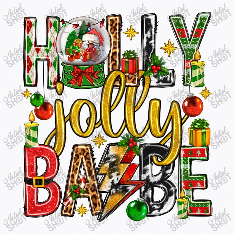 Holly Jolly Babe T-Shirt 7 Holly Jolly Babe T-Shirt - Image 5