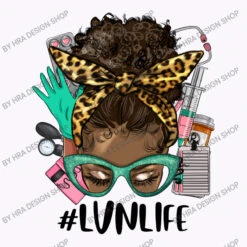Afro Messy Bun LVN Licensed Vocational Nurse Life Tank Top -Rugged Roots Store d.2526570821.25090717.s3.1 f9f7fc SFJBIERlc2lnbiBTaG9w 800x800 1