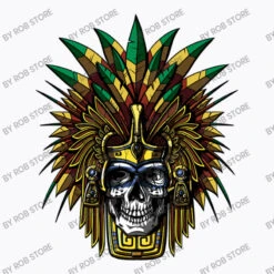 Aztec Warrior Skull Mask T-Shirt -Rugged Roots Store d.2526620887.25071424.s3.1 f9f9fb Um9iIFN0b3Jl 800x800 1