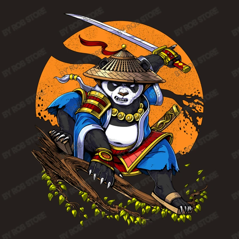 Panda Samurai Warrior Tank Top 7 Panda Samurai Warrior Tank Top - Image 5