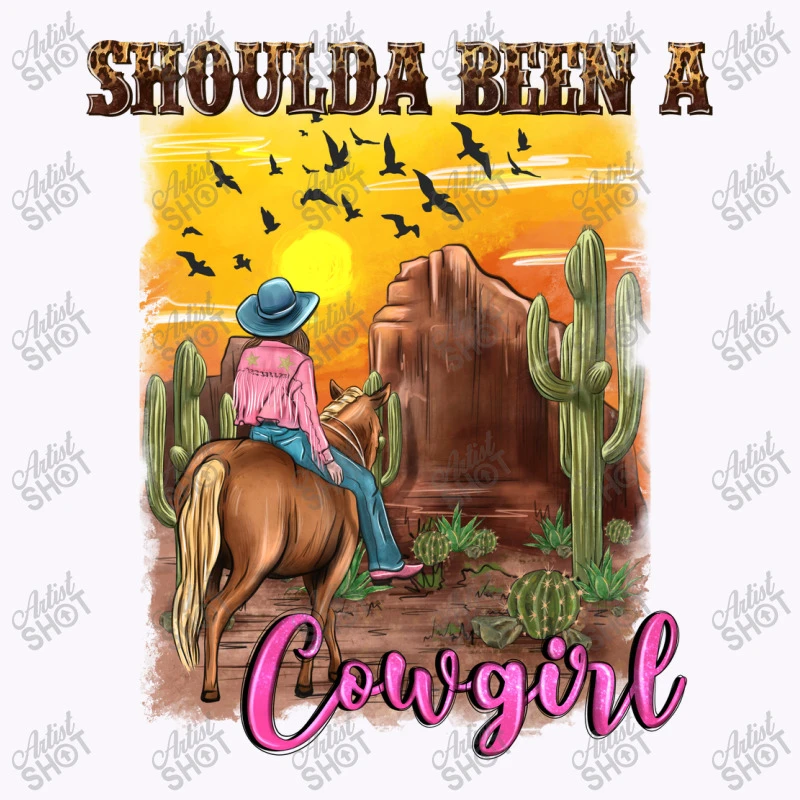 Shoulda Been A Cowgirl Tank Top 7 Shoulda Been A Cowgirl Tank Top - Image 5