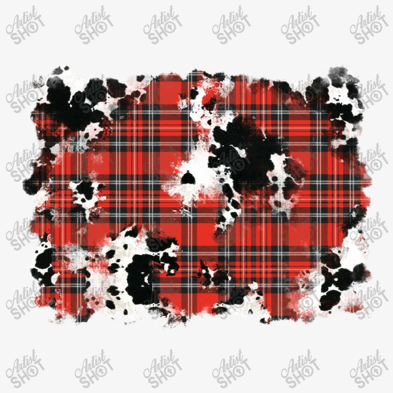 Christmas Plaid Cowhide Pattern Background Slide Sandal 6 Christmas Plaid Cowhide Pattern Background Slide Sandal - Image 4