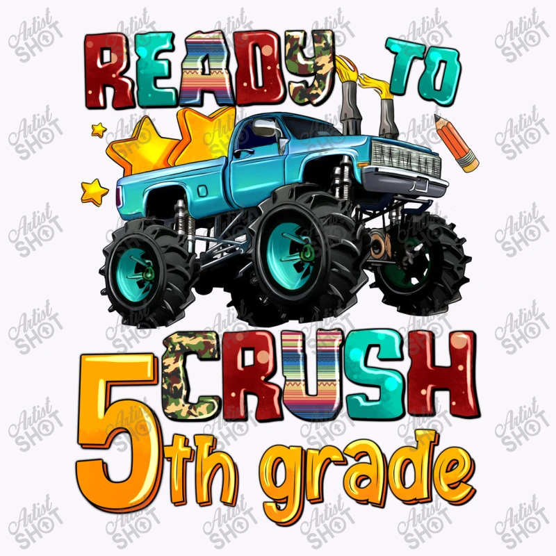 Ready To School Crush 5th Grade Tank Top 7 Ready To School Crush 5th Grade Tank Top - Image 5