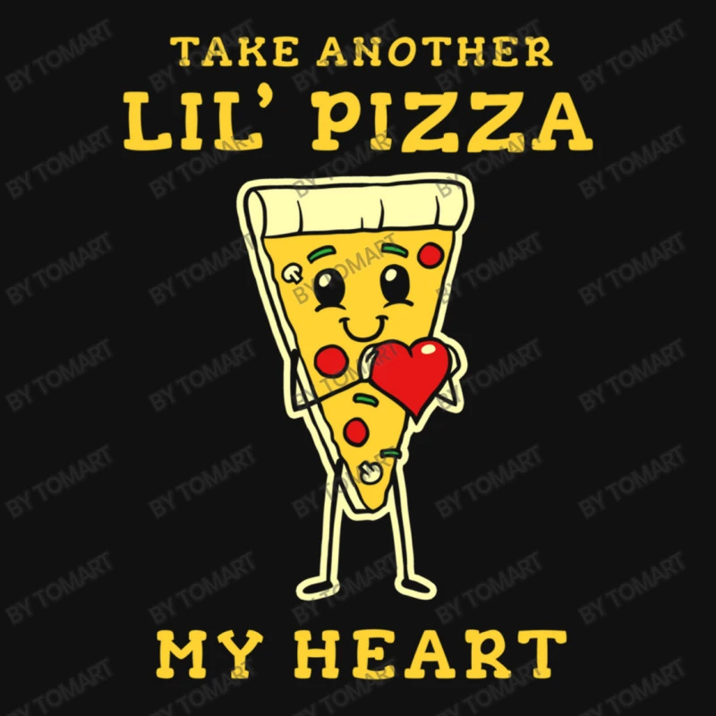 Take Another Lil Pizza My Heart Slide Sandal 6 Take Another Lil Pizza My Heart Slide Sandal - Image 4