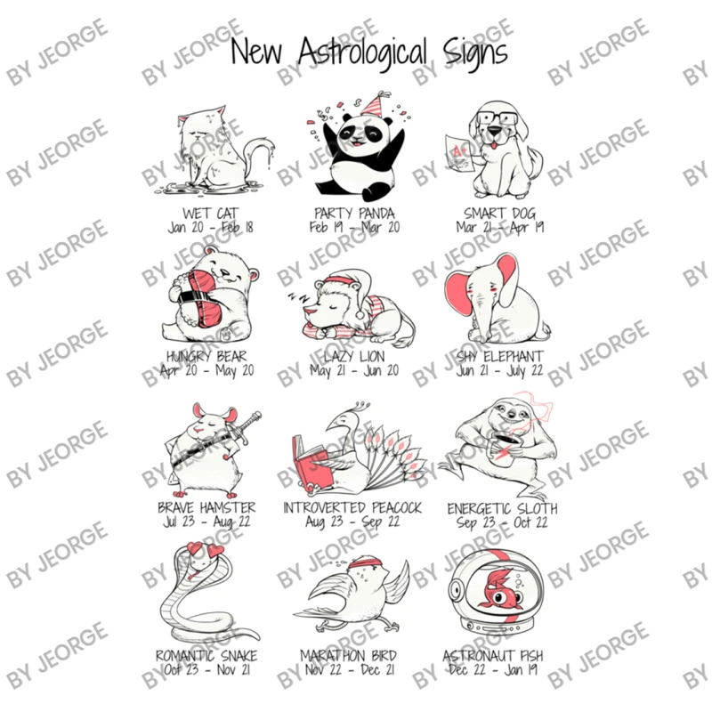 New Astrological Signs 3/4 Sleeve Shirt 7 New Astrological Signs 3/4 Sleeve Shirt - Image 5
