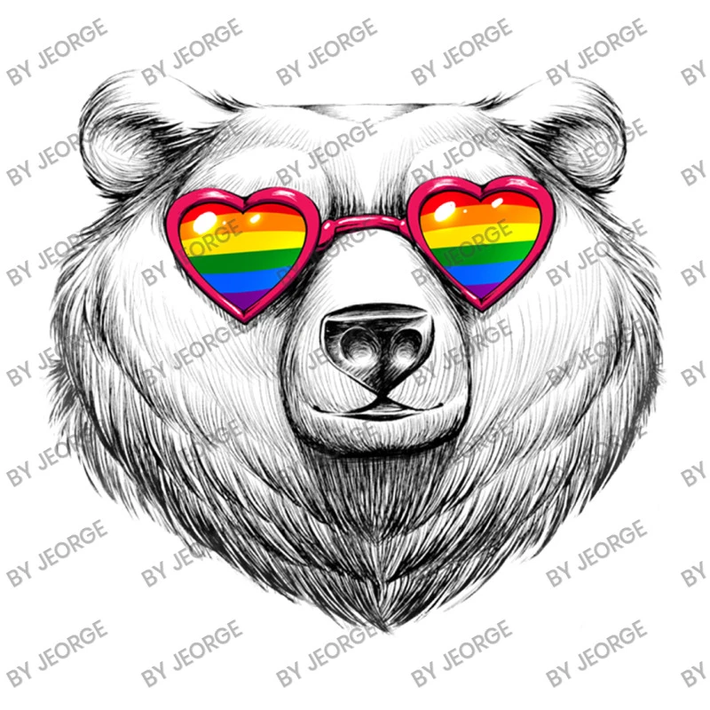 Pride Heart 3/4 Sleeve Shirt 7 Pride Heart 3/4 Sleeve Shirt - Image 5