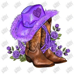 Purple Cowgirl And Roses 3/4 Sleeve Shirt -Rugged Roots Store d.2526973961.25097190.s3.1 ffffff YXJ0aXN0c2hvdA 800x800 1
