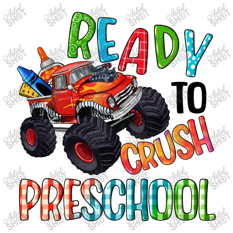 Ready To Crush Preschool 3/4 Sleeve Shirt 7 Ready To Crush Preschool 3/4 Sleeve Shirt - Image 5