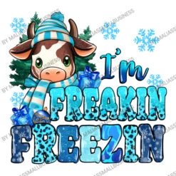 I'm Freakin Freezin 3/4 Sleeve Shirt -Rugged Roots Store d.2526983539.25100684.s3.1 ffffff TWFsaWFzU21hbGxCdXNpbmVzcw 800x800 1