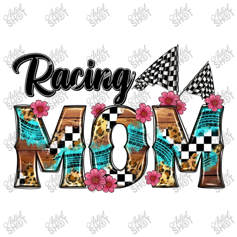Racing Mom 3/4 Sleeve Shirt 7 Racing Mom 3/4 Sleeve Shirt - Image 5