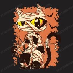 Vintage Scary Halloween Mummy Black Cat Horror Cre T-Shirt -Rugged Roots Store d.2527012852.25088452.s3.1 211f20 QmV0dGVyTWFudWZha3R1cg 800x800 1