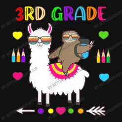 Sloth Llama 3rd Grade Squad Teacher Student Back T Slide Sandal -Rugged Roots Store d.2527023975.25094050.s3.1 111111 QmV0dGVyTWFudWZha3R1cg 800x800 1