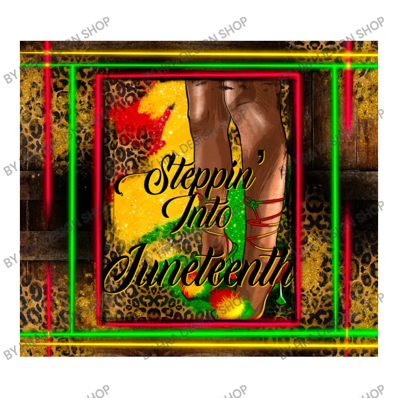 Steppin Into Juneteenth 3/4 Sleeve Shirt 7 Steppin Into Juneteenth 3/4 Sleeve Shirt - Image 5