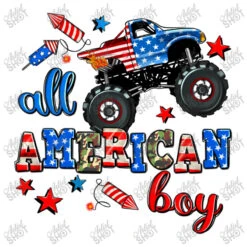 All American Boy Monsterr Truck 3/4 Sleeve Shirt -Rugged Roots Store d.2527059317.25096856.s3.1 ffffff YXJ0aXN0c2hvdA 800x800 1