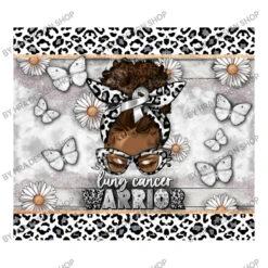 Lung Cancer Warrior Afro Messy Bun 3/4 Sleeve Shirt -Rugged Roots Store d.2527071208.25097519.s3.1 ffffff SFJBIERlc2lnbiBTaG9w 800x800 1