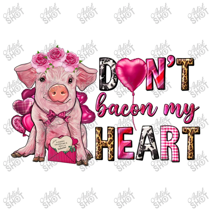 Don't Bacon My Heart 3/4 Sleeve Shirt 7 Don't Bacon My Heart 3/4 Sleeve Shirt - Image 5