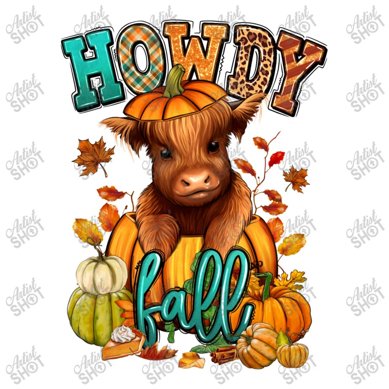 Hay There Fall Pumpkin Heifer 3/4 Sleeve Shirt 7 Hay There Fall Pumpkin Heifer 3/4 Sleeve Shirt - Image 5