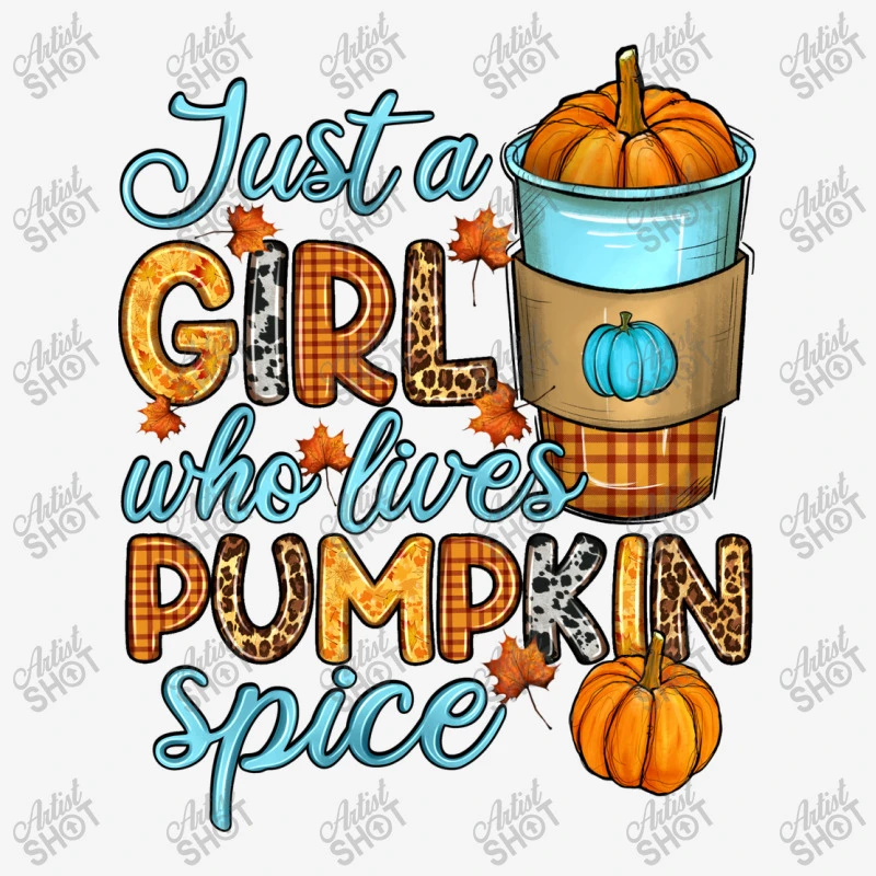 Just A Girl Who Loves Pumpkin Spice Slide Sandal 5 Just A Girl Who Loves Pumpkin Spice Slide Sandal - Image 4