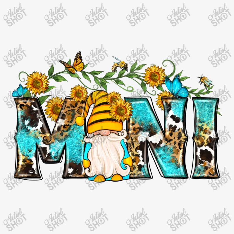 Western Mini With Gnome And Sunflowers Slide Sandal 6 Western Mini With Gnome And Sunflowers Slide Sandal - Image 4