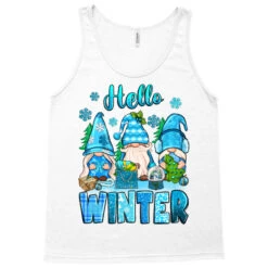 Hello Winter Gnomes Tank Top -Rugged Roots Store pd.2524206427.30.25058229.s3.1 front white ffffff none x6.5y0 167 800x800 1