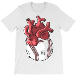 Baseball Heart Love Fast Pitch Softball Baseball P T-Shirt -Rugged Roots Store pd.2526193235.24.25069812.s3.1 front white ffffff none x11y0 158 800x800 1
