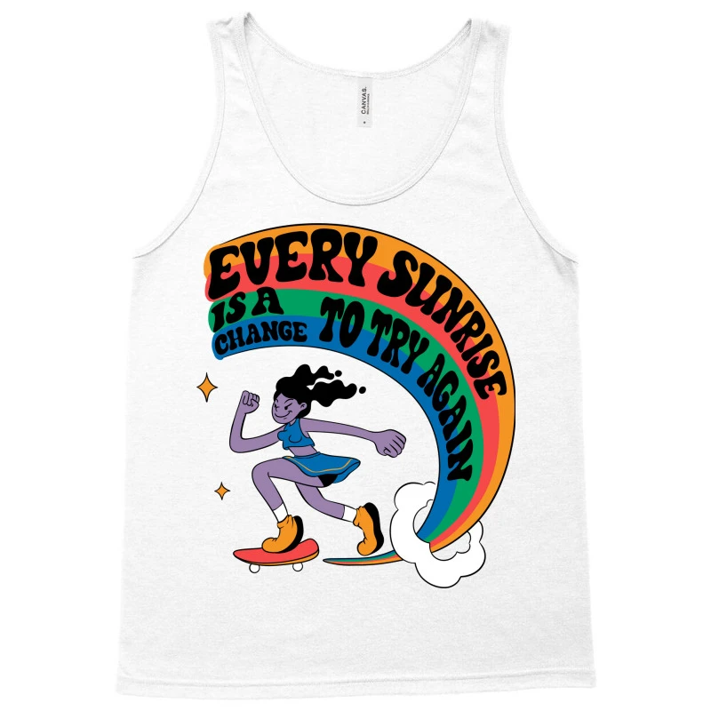 Every Sunrise Is A Change To Try Again Tank Top 5 Every Sunrise Is A Change To Try Again Tank Top - Image 3