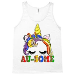 Autism Au Some Unicorn Tank Top -Rugged Roots Store pd.2526248062.30.25084789.s3.1 front white ffffff none x0y0 180 800x800 1