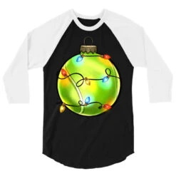 Christmas Tennis 3/4 Sleeve Shirt -Rugged Roots Store pd.2526263071.33.25085921.s3.1 front black and white ffffff none x0y0 150 800x800 1