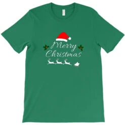 Merry Christmas Unique T-Shirt -Rugged Roots Store pd.2526297009.24.25086702.s3.1 front kelly green ffffff none x0y0 180 800x800 1