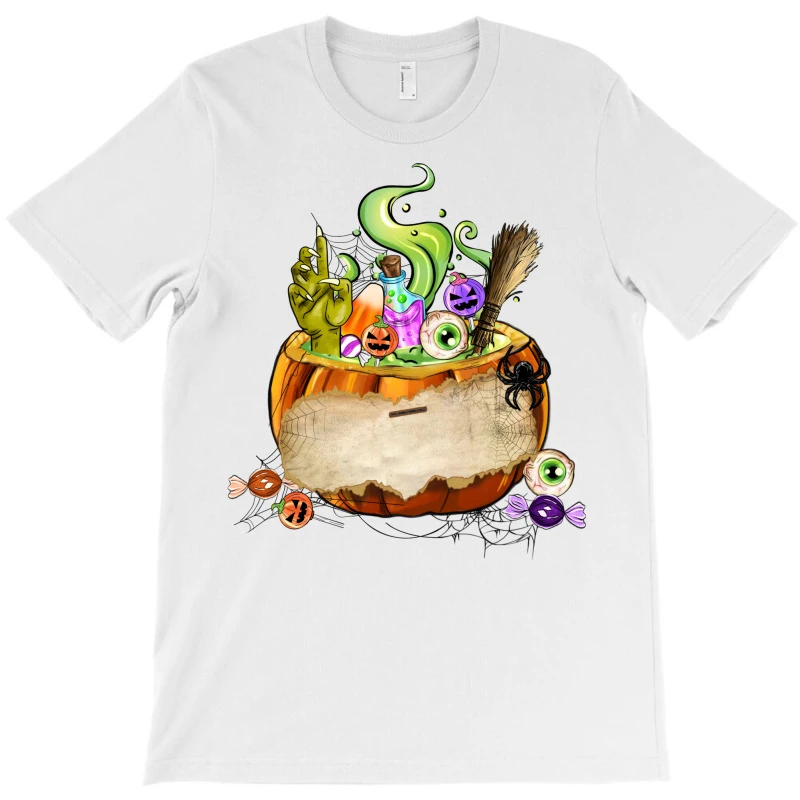 Personalized Halloween Jack O Lantern T-Shirt 5 Personalized Halloween Jack O Lantern T-Shirt - Image 3