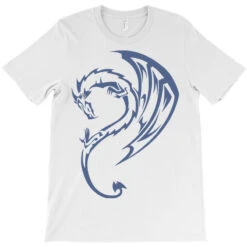 Dragon, Dragons, Tattoo T-Shirt 9 Dragon, Dragons, Tattoo T-Shirt -Rugged Roots Store pd.2526513758.24.25088437.s3.1 front white ffffff none x3y0 174 800x800 1