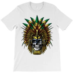 Aztec Warrior Skull Mask T-Shirt -Rugged Roots Store pd.2526620887.24.25071424.s3.1 front white ffffff none x0y0 180 800x800 1