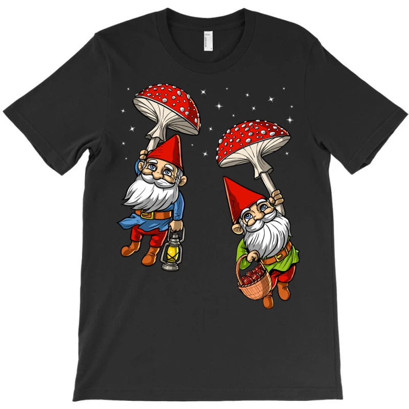 Magic Mushrooms Gnomes T-Shirt 5 Magic Mushrooms Gnomes T-Shirt - Image 3