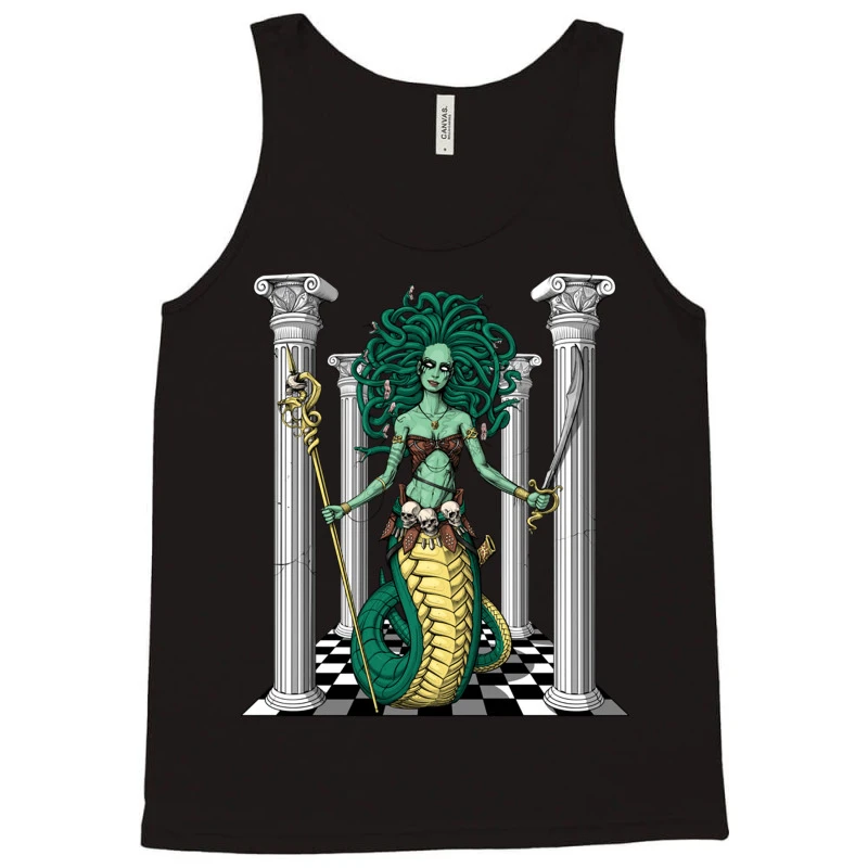 Medusa Gorgon Goddess Tank Top 5 Medusa Gorgon Goddess Tank Top - Image 3