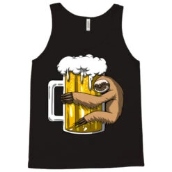 Sloth Beer Drinking Party Tank Top -Rugged Roots Store pd.2526660497.30.25088770.s3.1 front black ffffff none x0y0 180 800x800 1