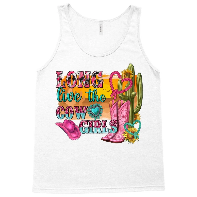 Long Live The Cowgirls Western Tank Top 5 Long Live The Cowgirls Western Tank Top - Image 3