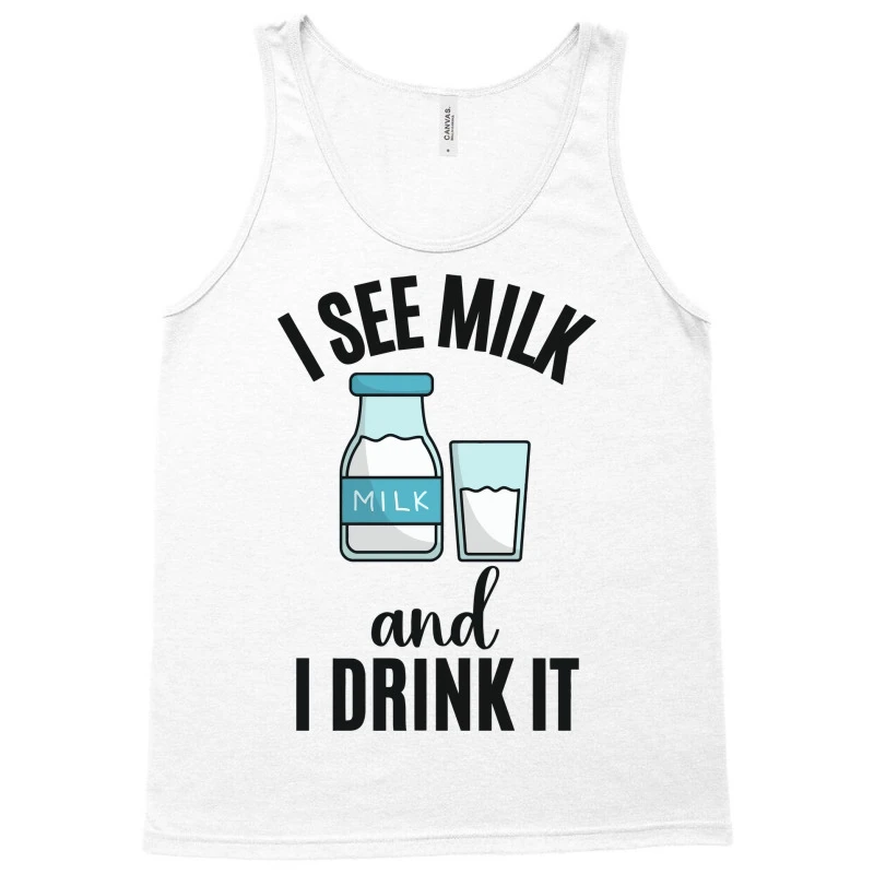 Womens Milk Tank Top 5 Womens Milk Tank Top - Image 3