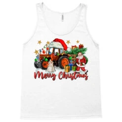Christmas Orange Tractor With Santa And Snowman Tank Top -Rugged Roots Store pd.2526817772.30.25097501.s3.1 front white ffffff none x0y0 180 800x800 1