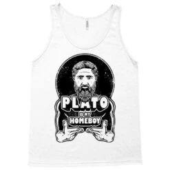 Plato Is My Homeboy Tank Top 9 Plato Is My Homeboy Tank Top -Rugged Roots Store pd.2526853935.30.25078191.s3.1 front white ffffff none x18y0 144 800x800 1