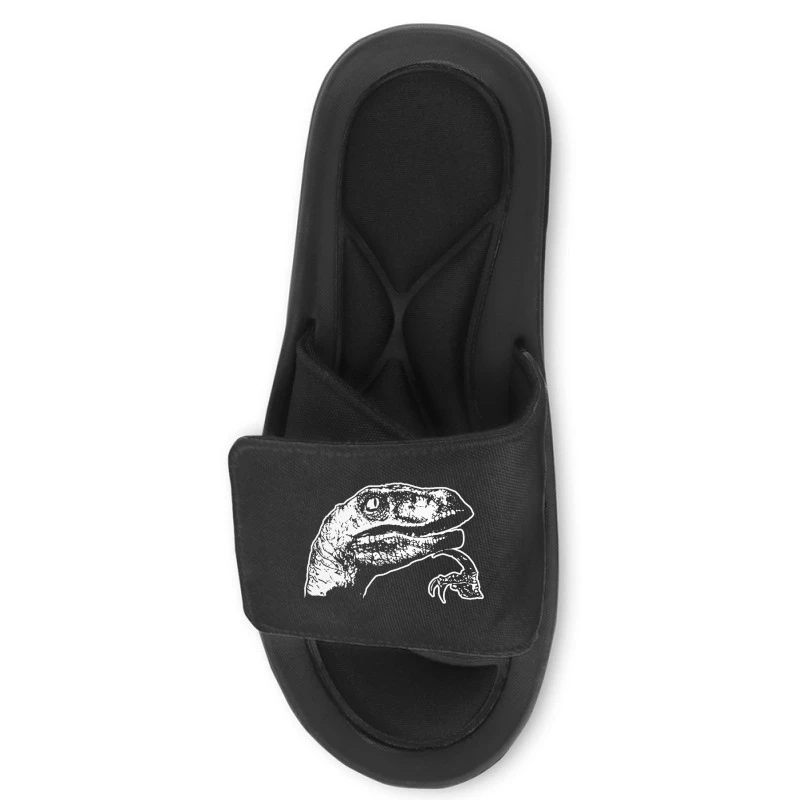 Philosoraptor Slide Sandal 4 Philosoraptor Slide Sandal - Image 2