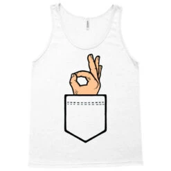 Pocket Ok Sign Tank Top 9 Pocket Ok Sign Tank Top -Rugged Roots Store pd.2526855717.30.25079444.s3.1 front white ffffff none x40y0 100 800x800 1