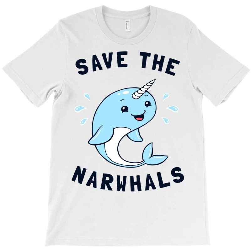 Save The Narwhals T-Shirt 5 Save The Narwhals T-Shirt - Image 3