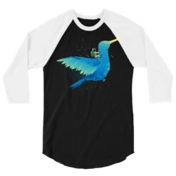 Little Astronaut Explorer 3/4 Sleeve Shirt -Rugged Roots Store pd.2526908903.33.25069891.s3.1 front black and white ffffff none x0y0 150 800x800 1