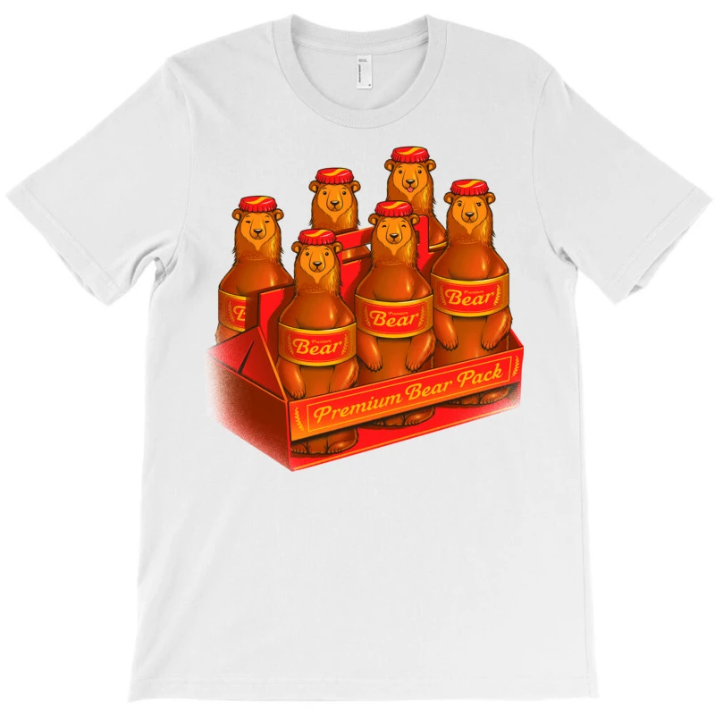 Pack Of Bears T-Shirt 5 Pack Of Bears T-Shirt - Image 3