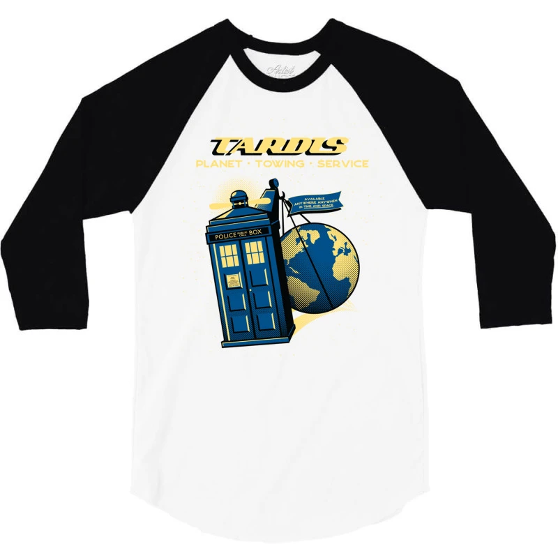 Planet Towing Service 3/4 Sleeve Shirt 5 Planet Towing Service 3/4 Sleeve Shirt - Image 3