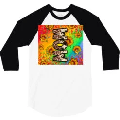Mom Rainbow Sunflower 3/4 Sleeve Shirt -Rugged Roots Store pd.2526937414.33.25097241.s3.1 front white and black ffffff none x0y0 150 800x800 1