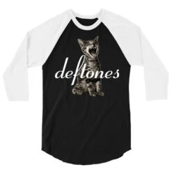 Cat Gnr Lamer 3/4 Sleeve Shirt -Rugged Roots Store pd.2526939714.33.25100461.s3.1 front black and white ffffff none x0y0 150 800x800 1