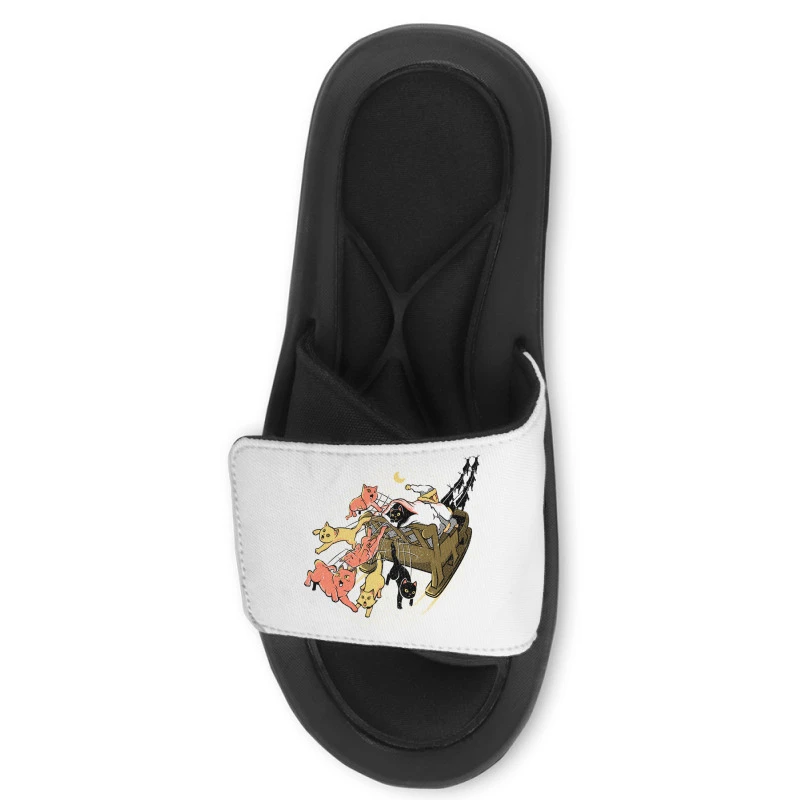 Santa Cats Xmas Cats For You Slide Sandal 4 Santa Cats Xmas Cats For You Slide Sandal - Image 2