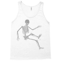 Skeleton Flowting On Space Tank Top -Rugged Roots Store pd.2526963490.30.25089845.s3.1 front white ffffff none x0y0 180 800x800 1