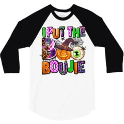 Hallowen Boo 3/4 Sleeve Shirt -Rugged Roots Store pd.2526969650.33.25097228.s3.1 front white and black ffffff none x0y0 150 800x800 1